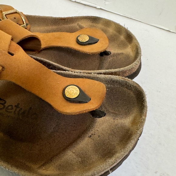 BIRKENSTOCK Betula GIZEH Thong Nubuck Boho Sandals Slides Mules Eva Neutral 7 - Picture 7 of 16